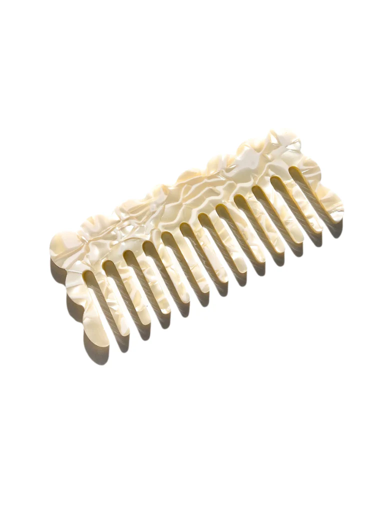 Wavy Acetate Hair Comb | Eco-Friendly - Image 10