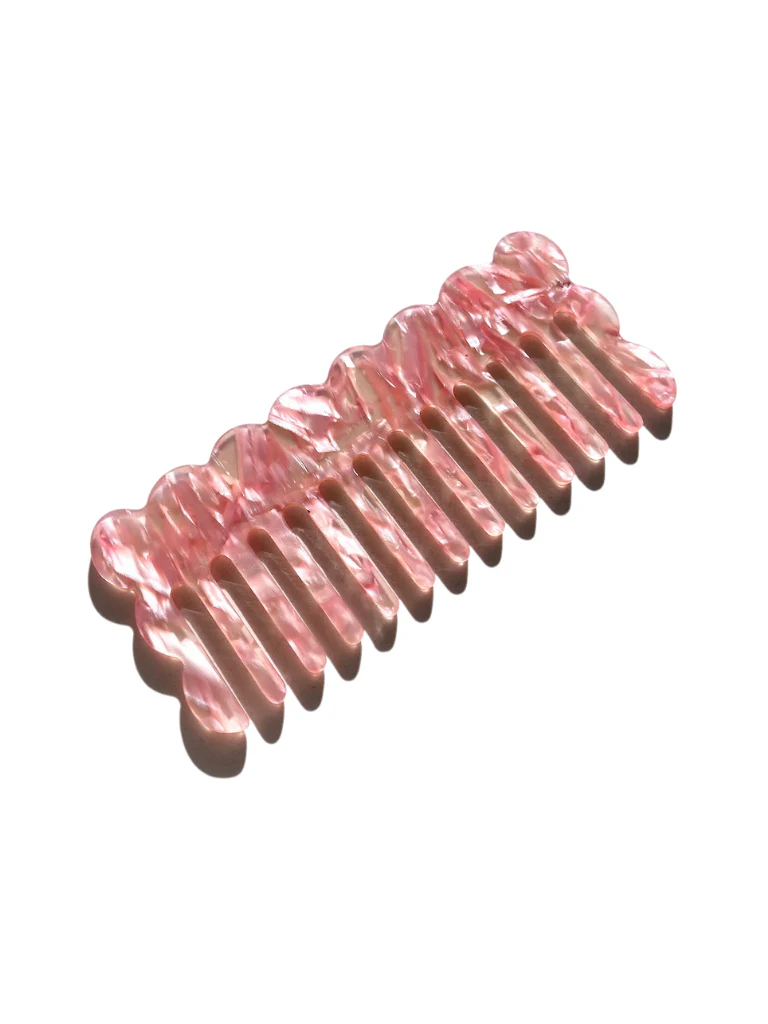 Wavy Acetate Hair Comb | Eco-Friendly - Image 4