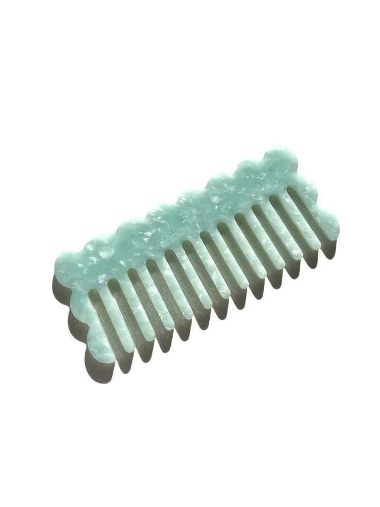 Wavy Acetate Hair Comb | Eco-Friendly - Image 5