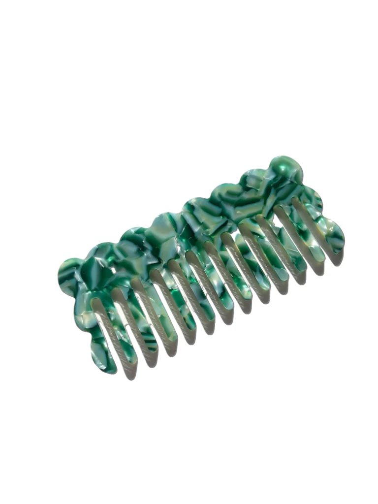 Wavy Acetate Hair Comb | Eco-Friendly - Image 6