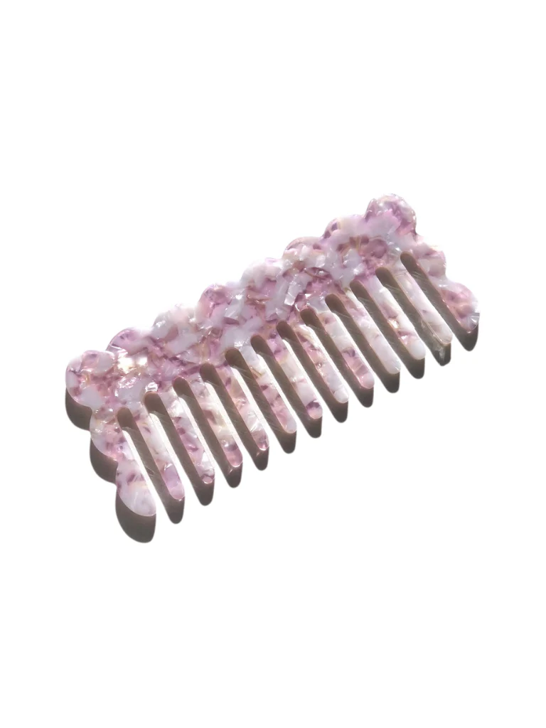 Wavy Acetate Hair Comb | Eco-Friendly - Image 7