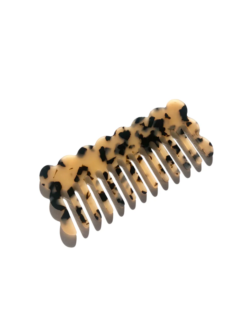 Wavy Acetate Hair Comb | Eco-Friendly - Image 8