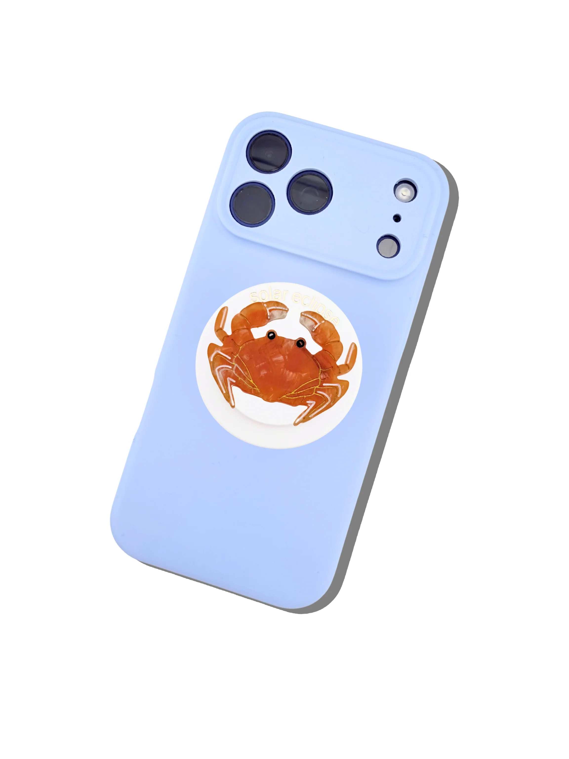 Hand-painted Crab GripCharm | Eco-Friendly - Image 2