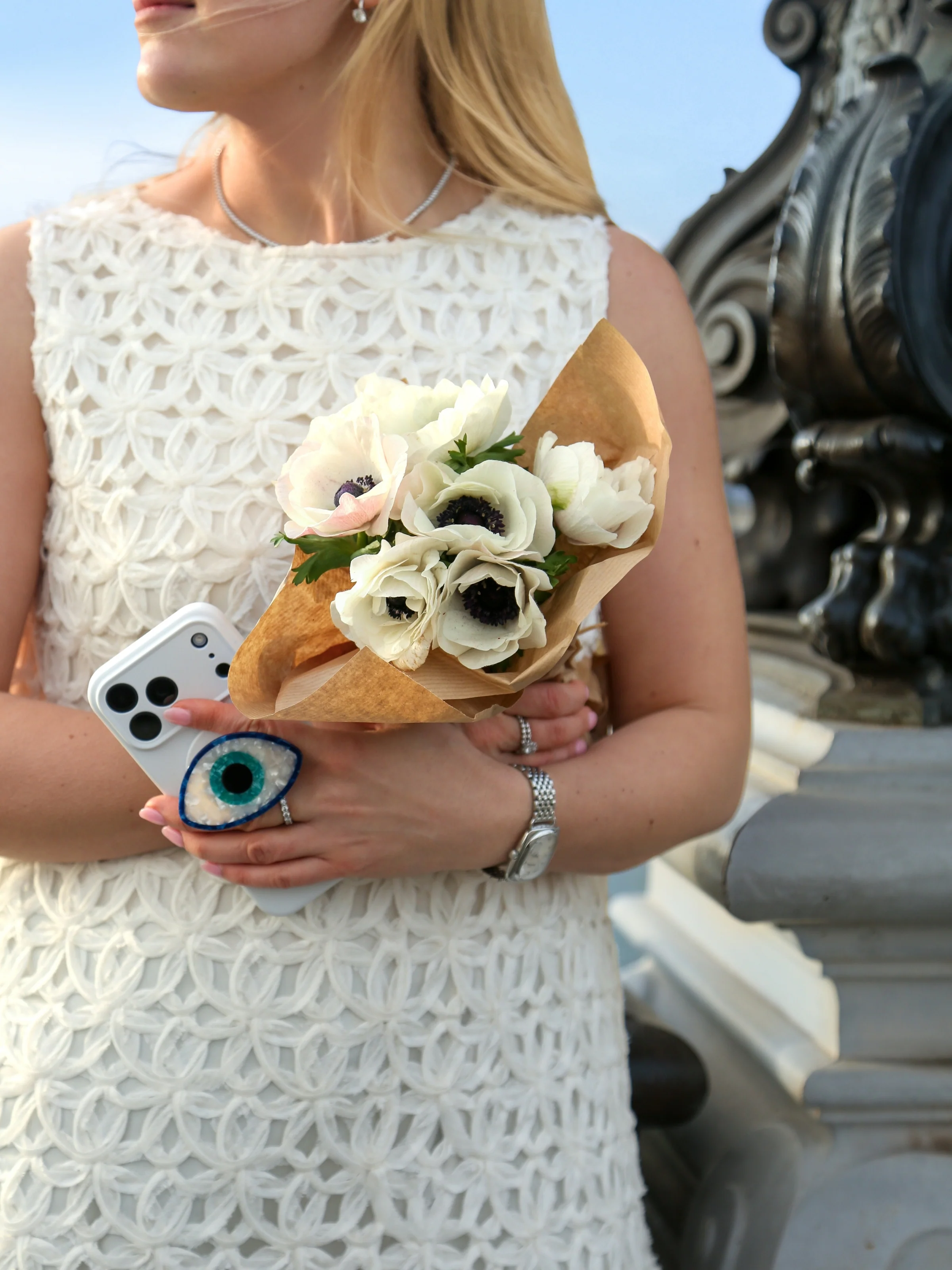 Hand-painted Evil Eye GripCharm | Eco-Friendly - Image 3
