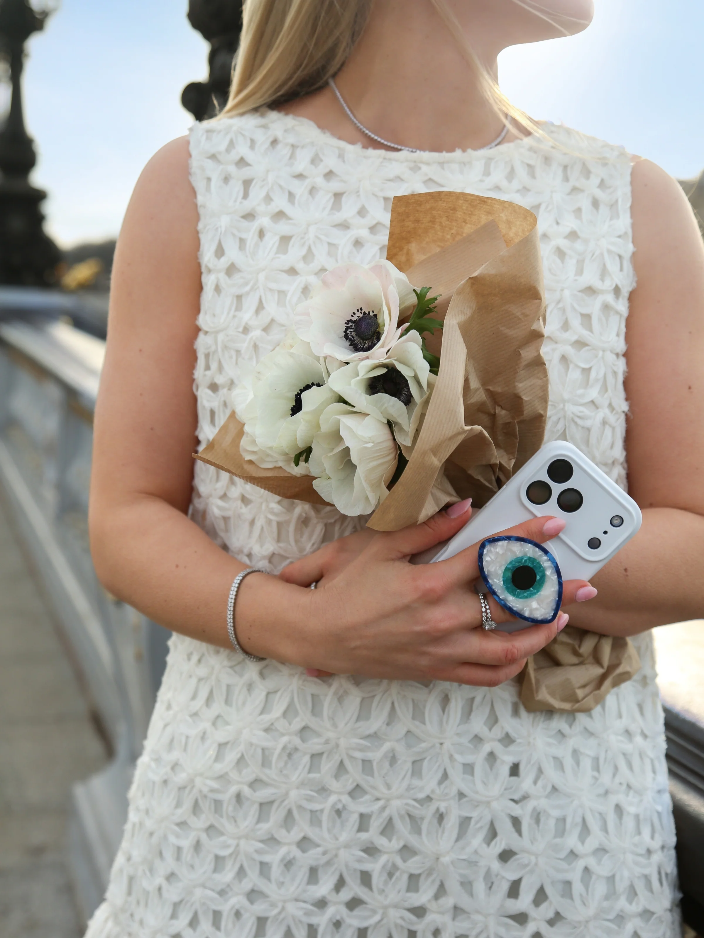 Hand-painted Evil Eye GripCharm | Eco-Friendly - Image 5