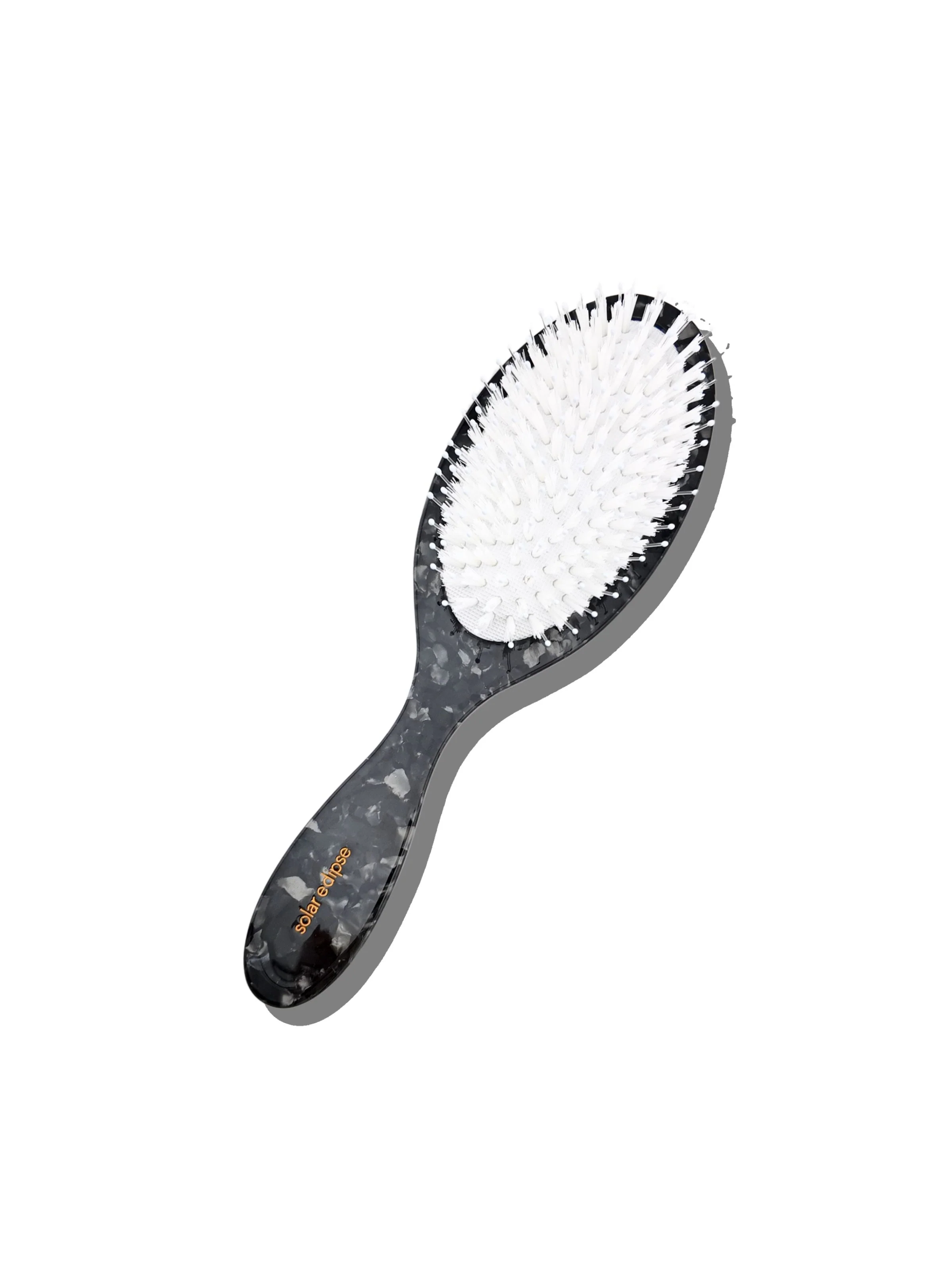Hand-painted French Bow Great Hair Day Brush | Eco-Friendly - Image 3