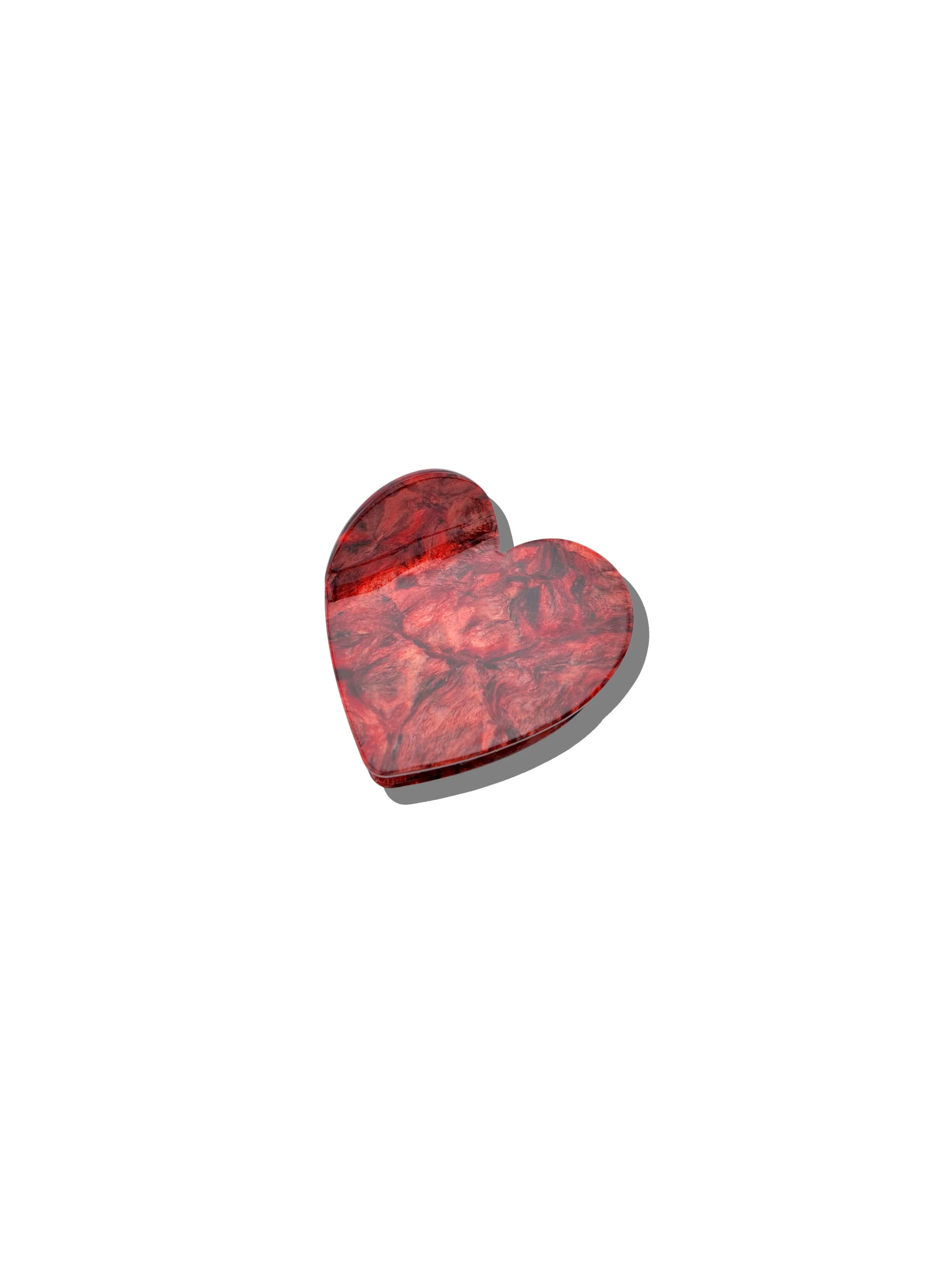 Handmade Heart Hair Claw Clip - Limited Edition - Image 5