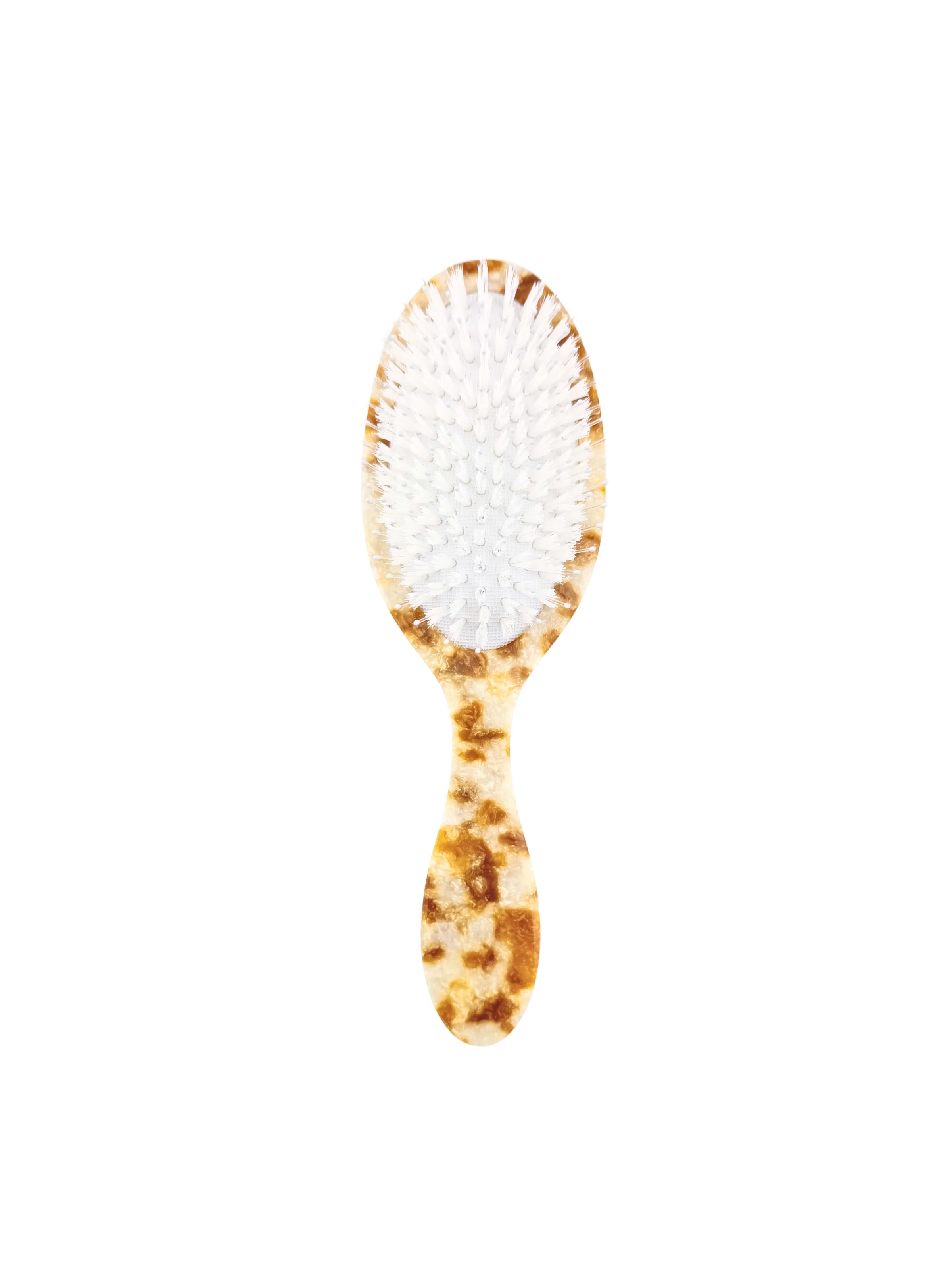 Hand-Painted Luna Moth Amazing Hair Day Brush | Eco-Friendly - Image 4
