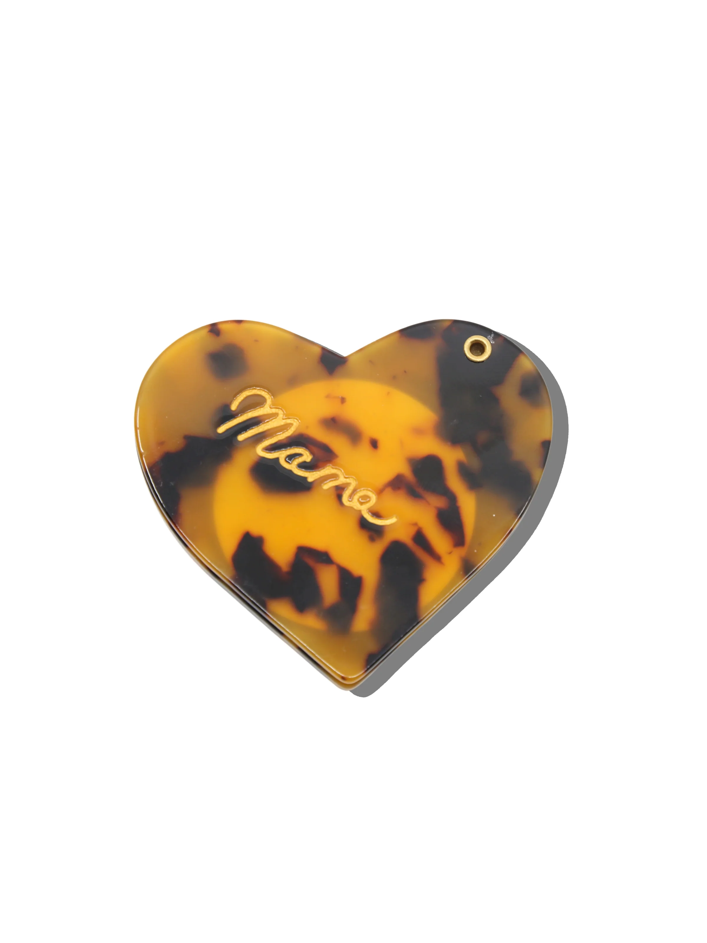 Hand-painted Mama Heart Compact Mirror - Image 5