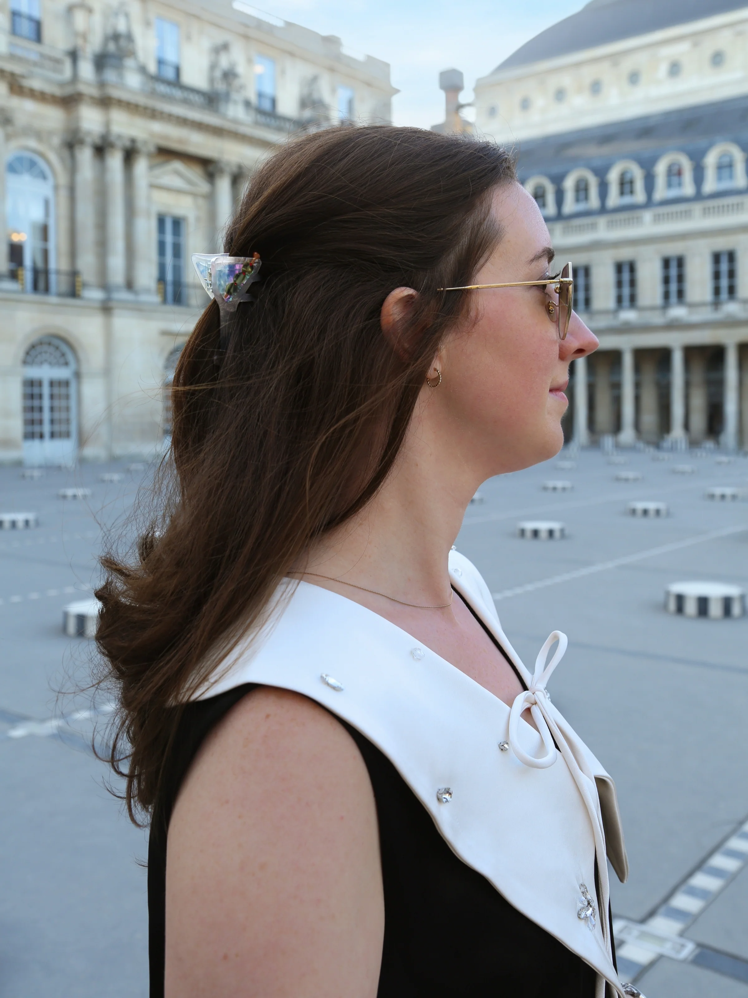 Hand-painted Martini Claw Hair Clip | Eco-Friendly - Image 4
