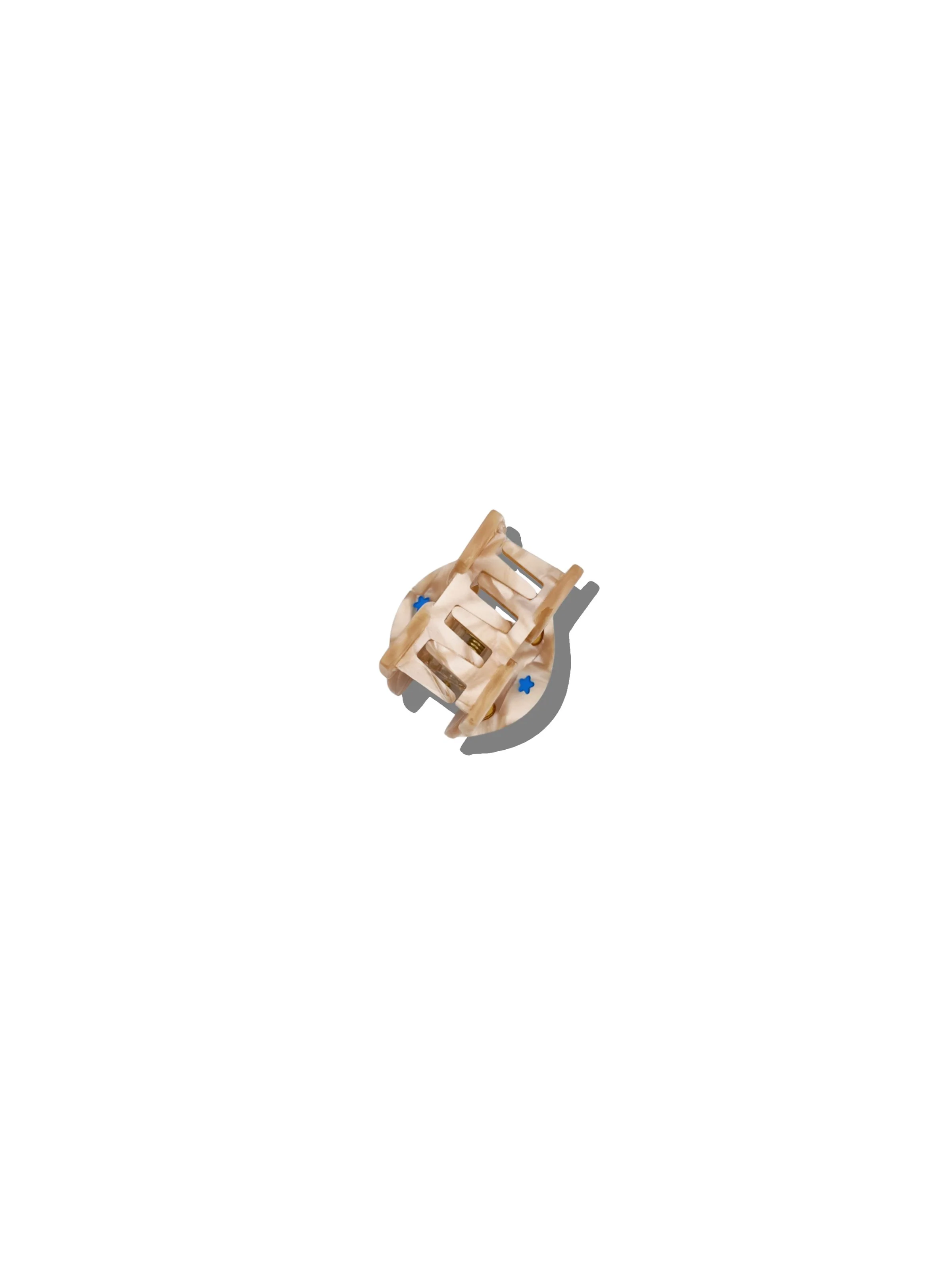 Hand-Painted Mini Horseshoe Claw Hair Clip | Eco-Friendly - Image 4
