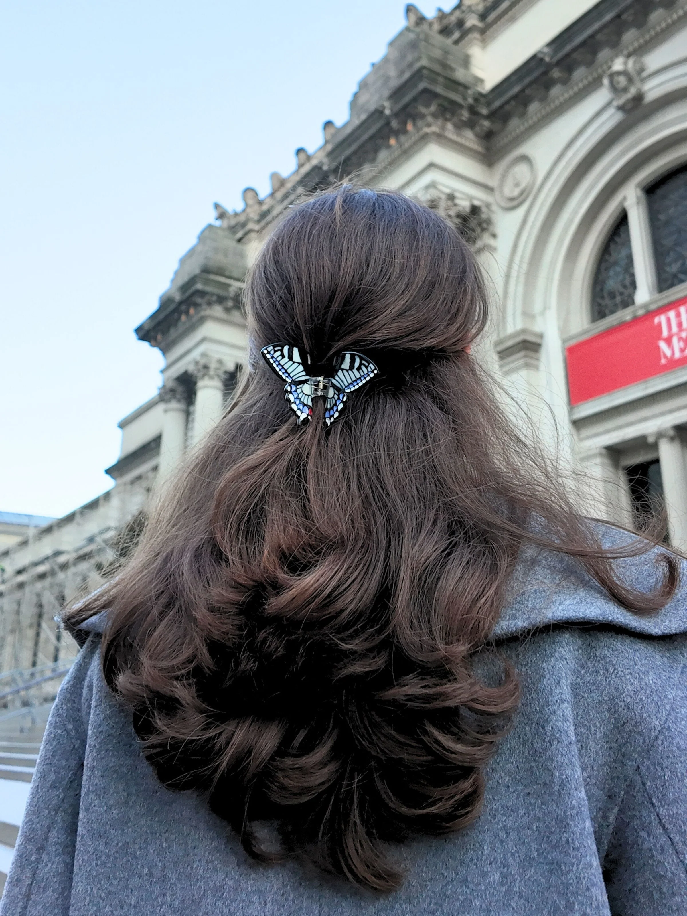 Hand-Painted Mini Swallowtail Butterfly Claw Hair Clip | Eco-Friendly - Image 3
