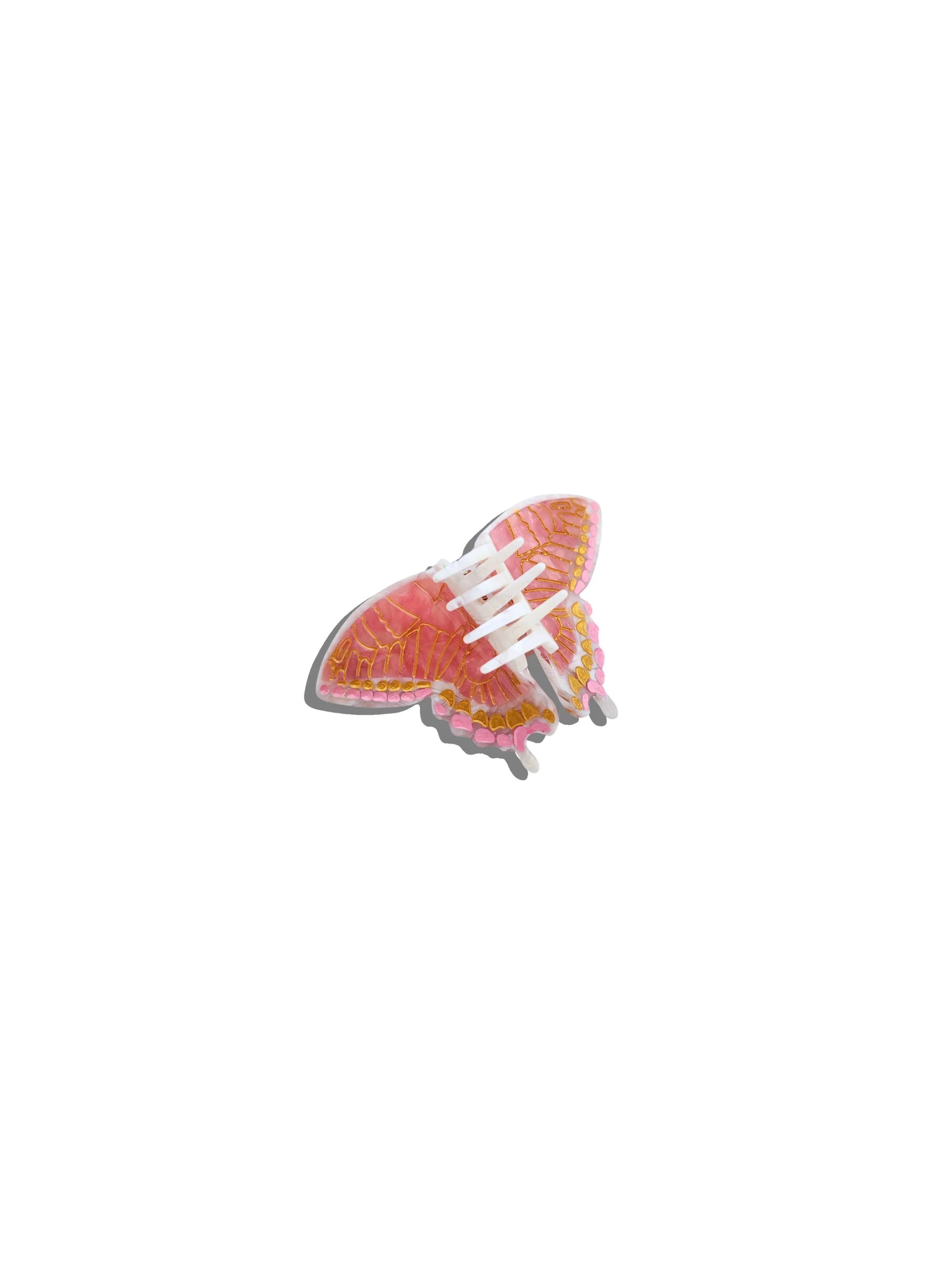 Hand-Painted Mini Swallowtail Butterfly Claw Hair Clip | Eco-Friendly - Limited Edition - Image 3