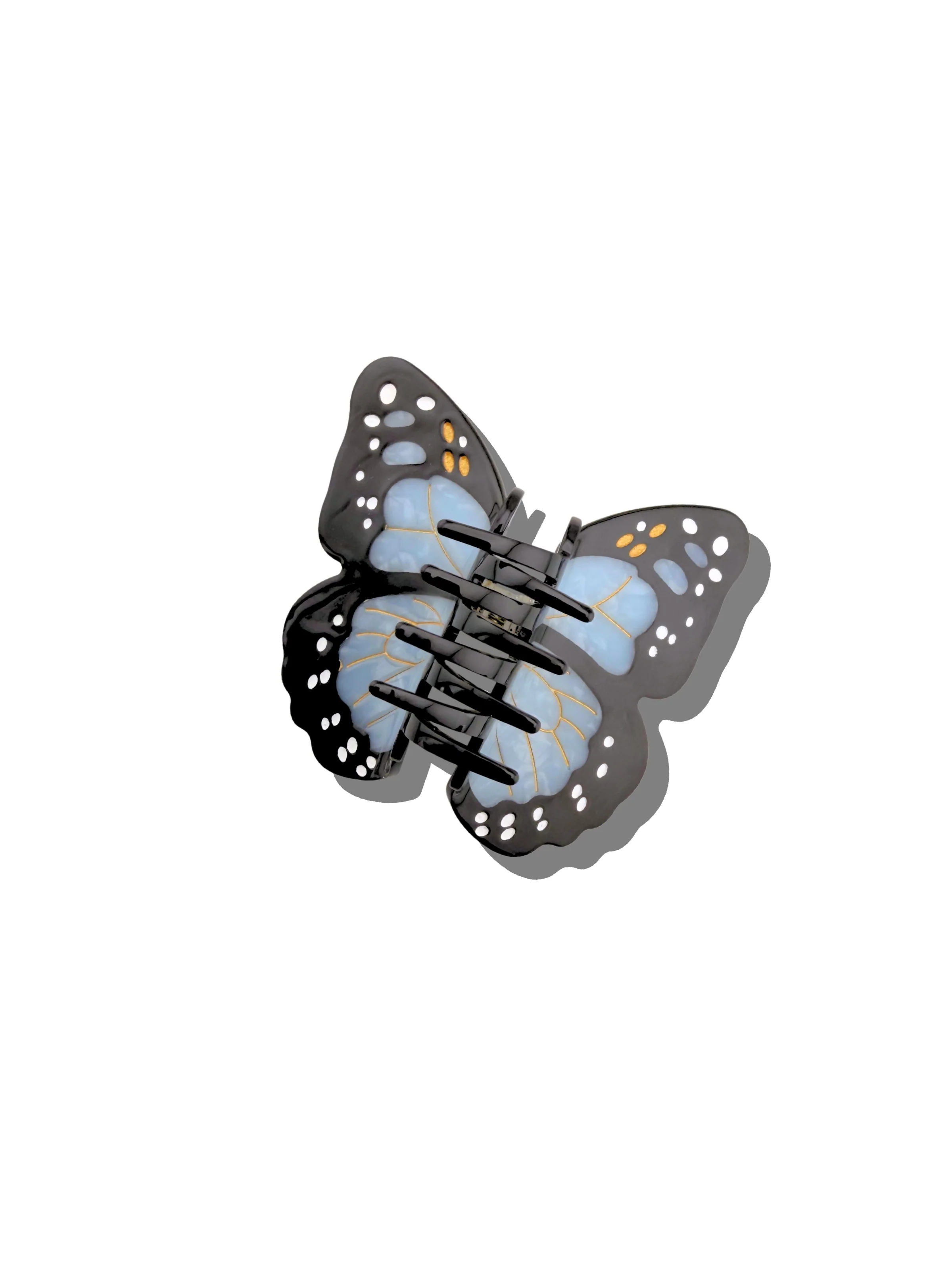 Hand-painted Monarch Butterfly Claw Hair Clip | Eco-Friendly - Image 14