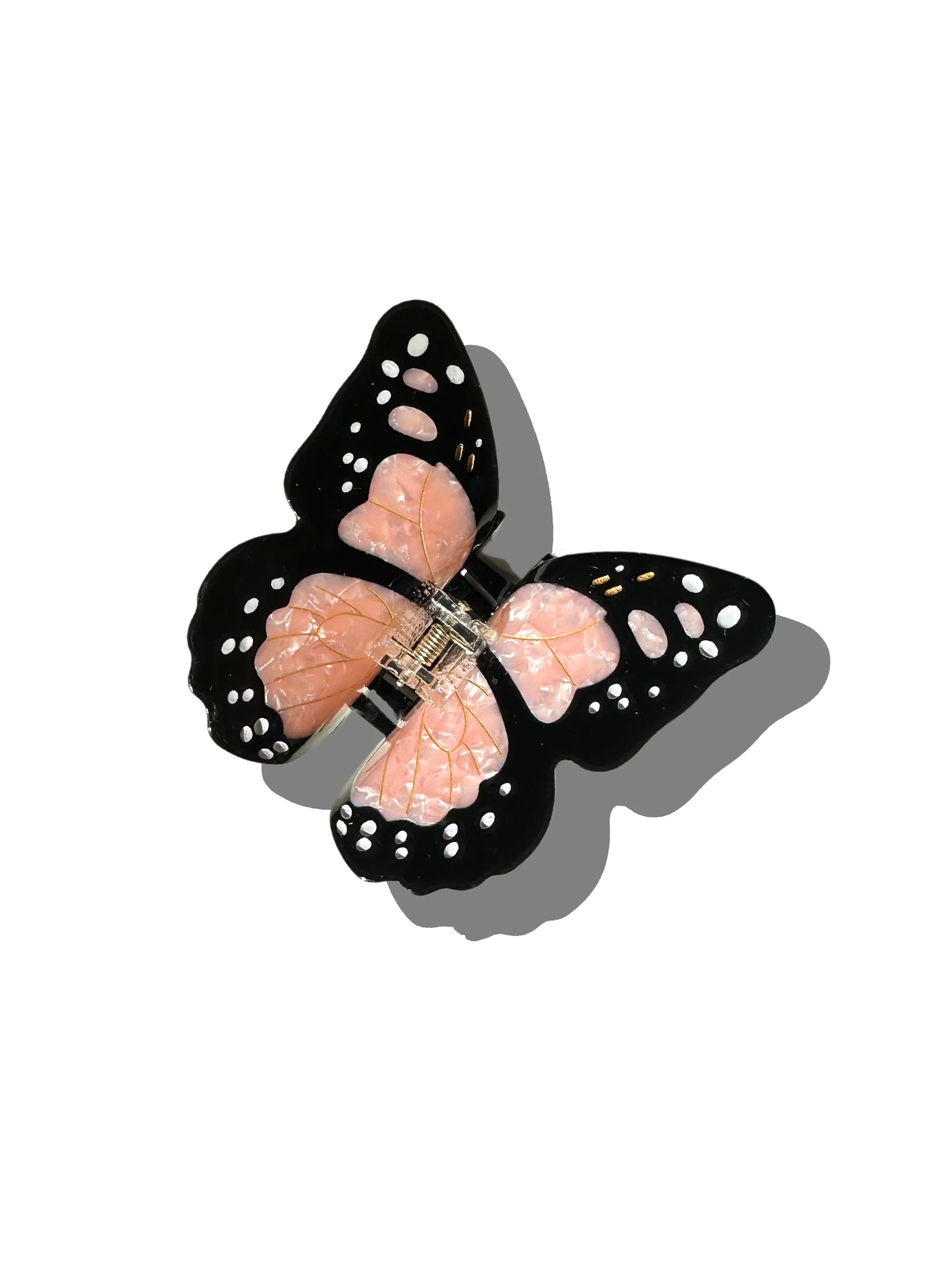 Hand-painted Monarch Butterfly Claw Hair Clip | Eco-Friendly - Image 8