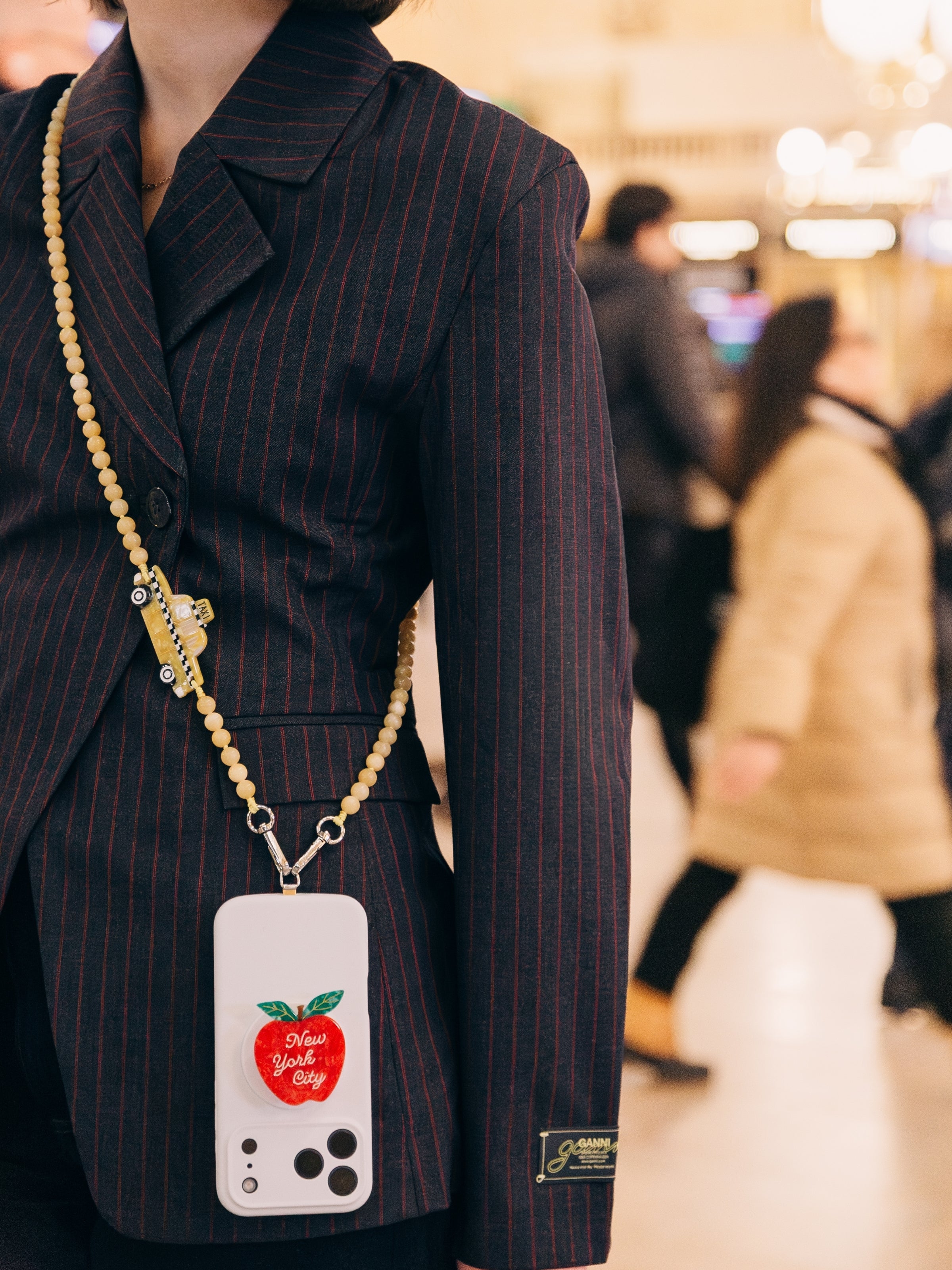 Hand-painted NYC Apple GripCharm | Eco-Friendly - Image 3