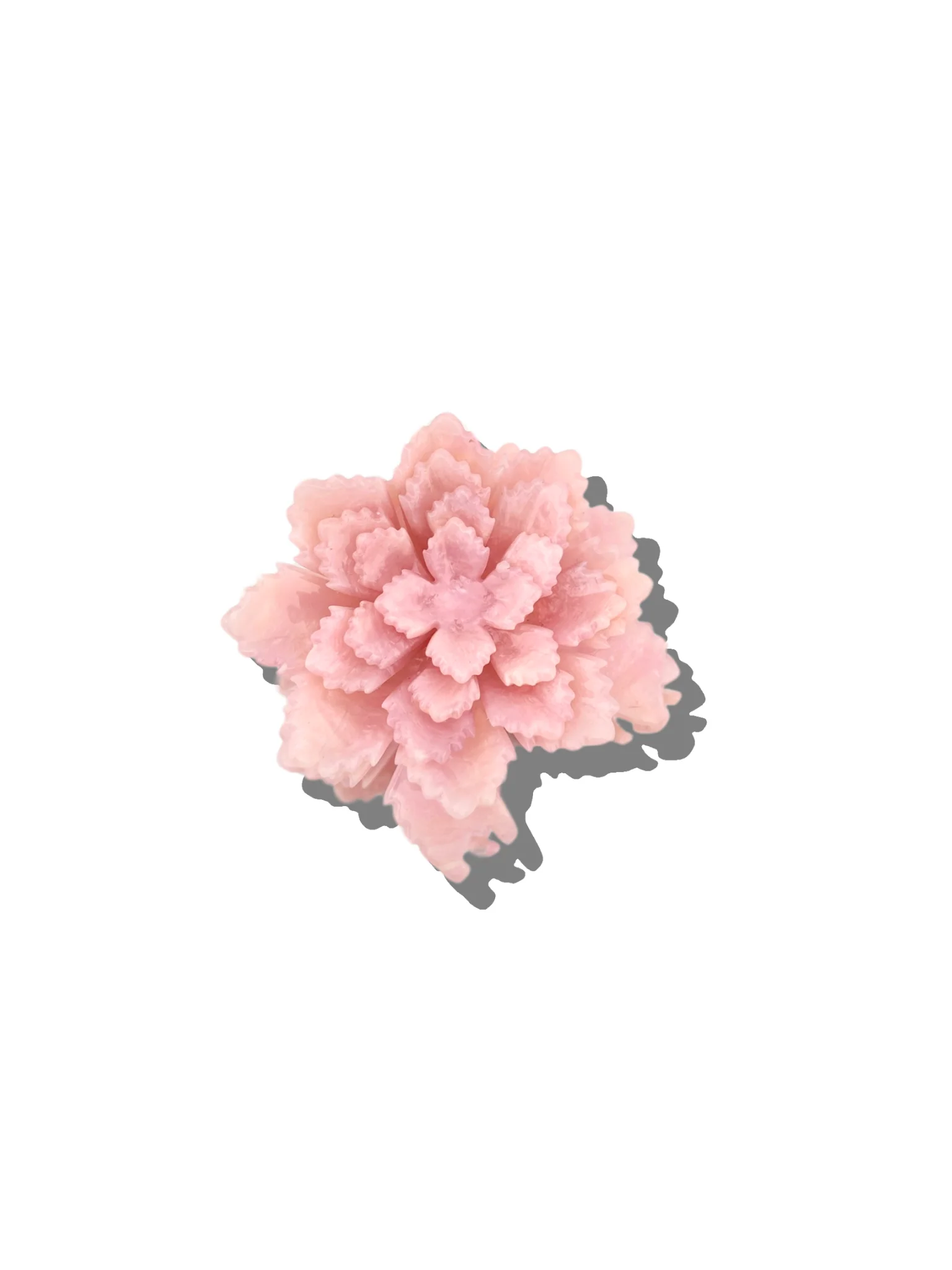 Handmade Origami Peony Flower Claw Hair Clip| Eco-Friendly - Image 3