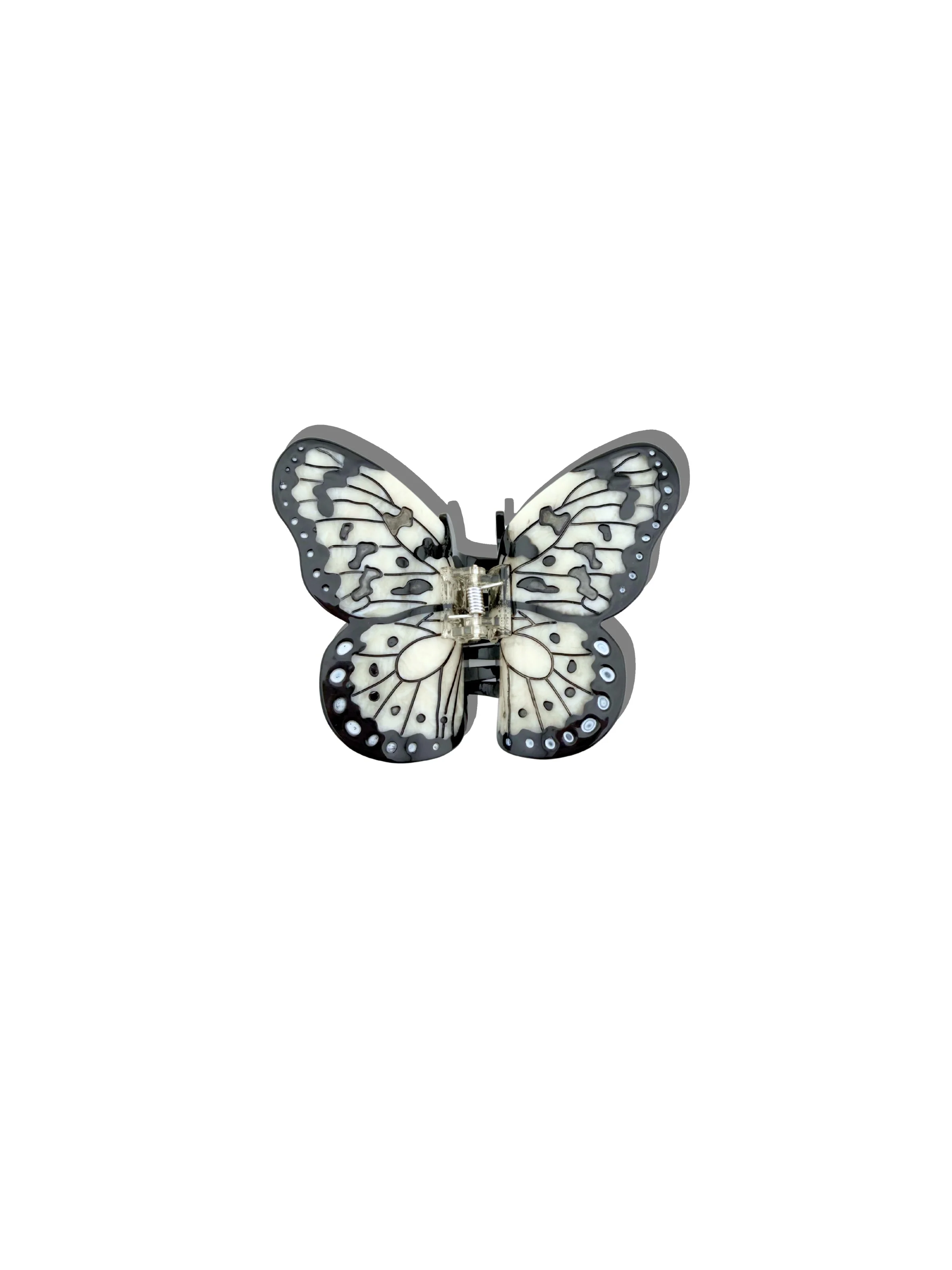 Hand-painted Paper Kite Butterfly Claw Hair Clip | Eco-Friendly