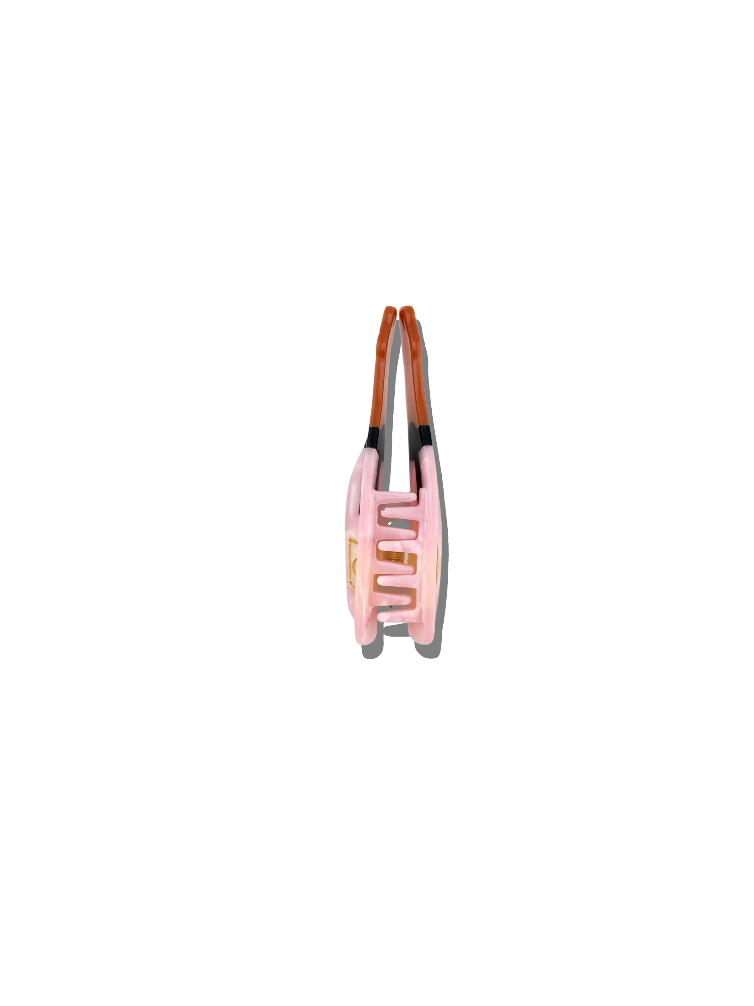 Hand-Painted Rosé Claw Clip | Eco-Friendly - Image 3