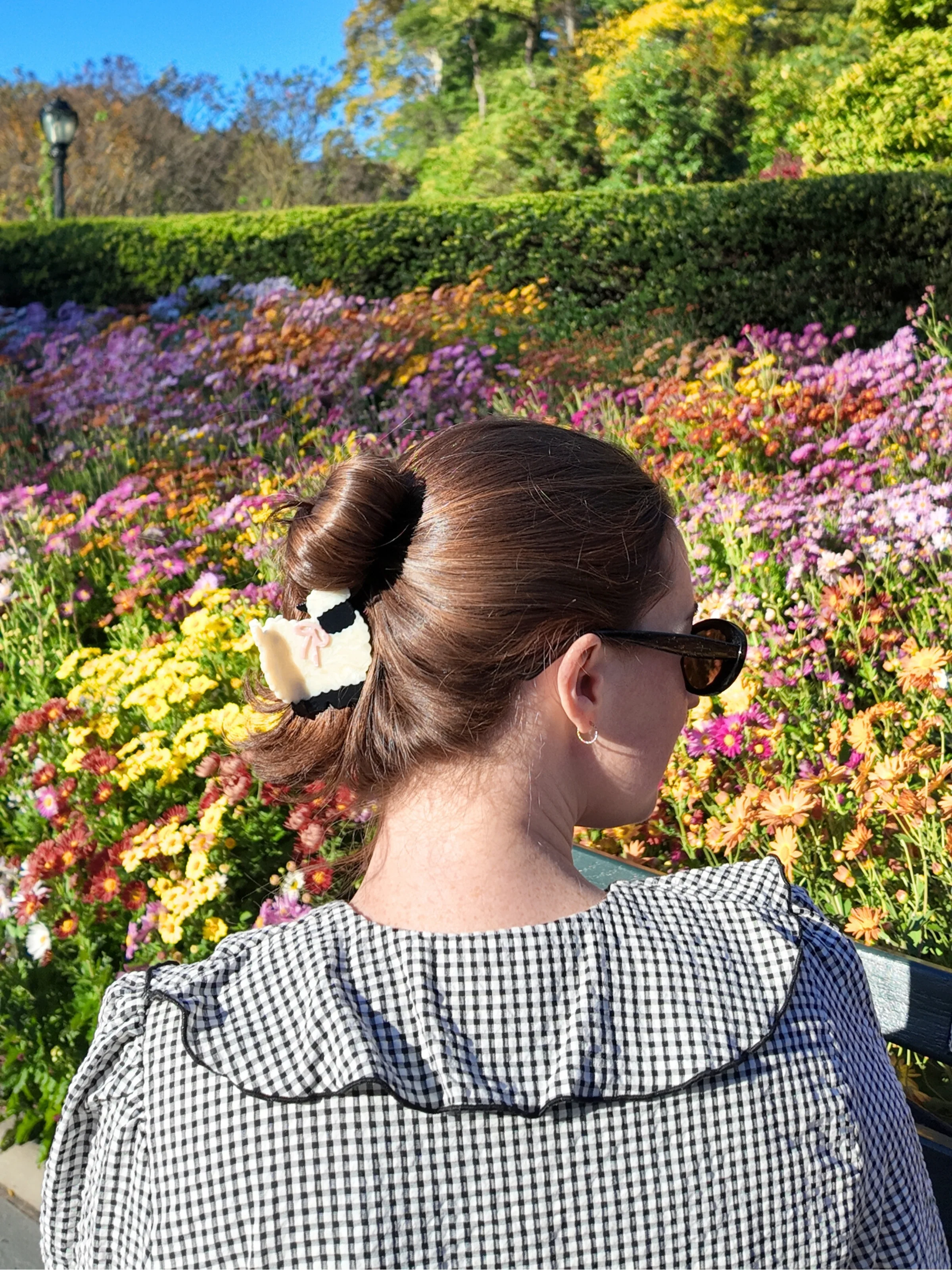 Hand-painted Sheep Claw Hair Clip | Eco-Friendly - Image 3