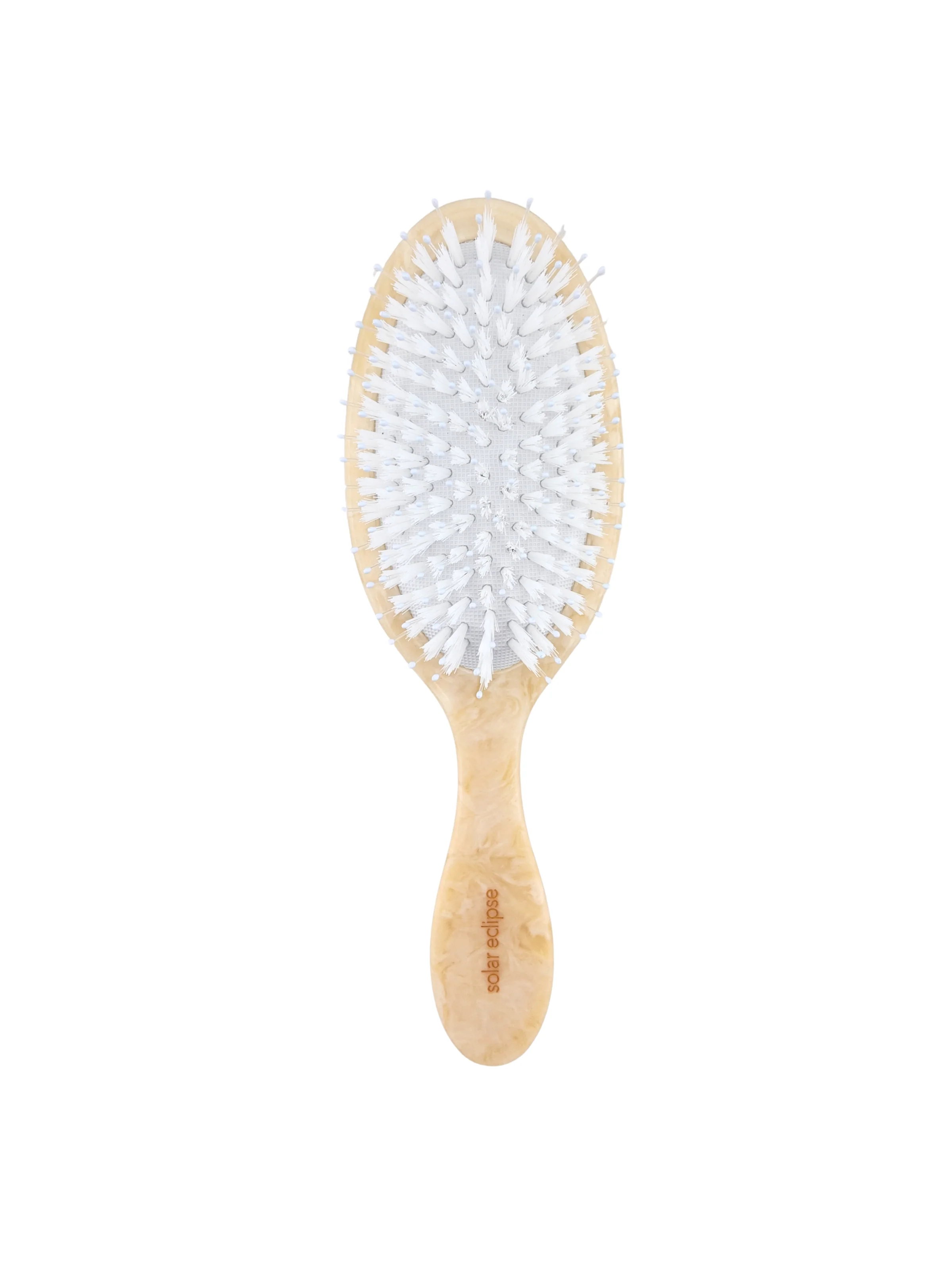 Hand-painted Spring Rose Amazing Hair Day Brush | Eco-Friendly - Image 3