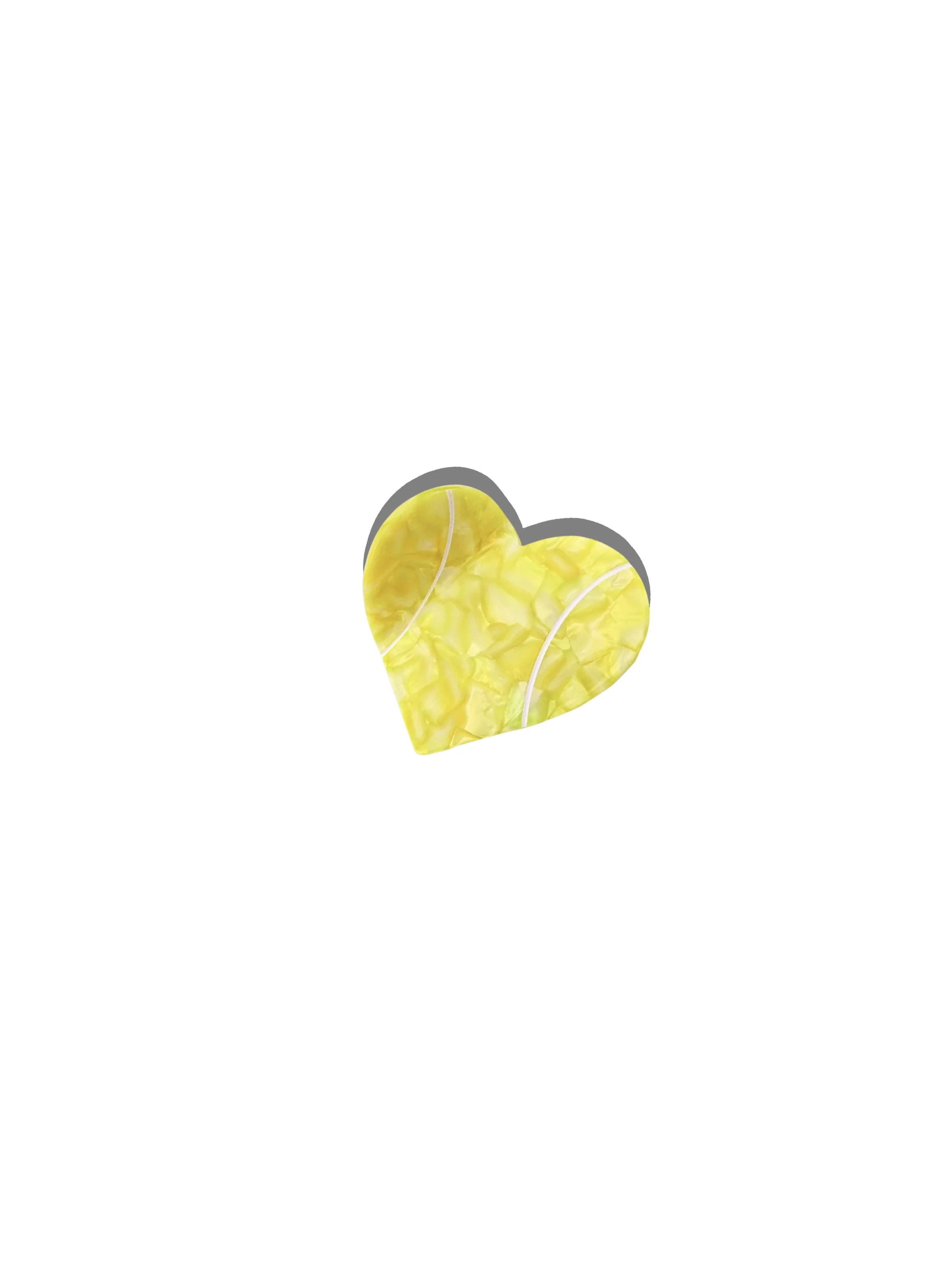Hand-painted Tennis Lover Claw Hair Clip | Eco-Friendly