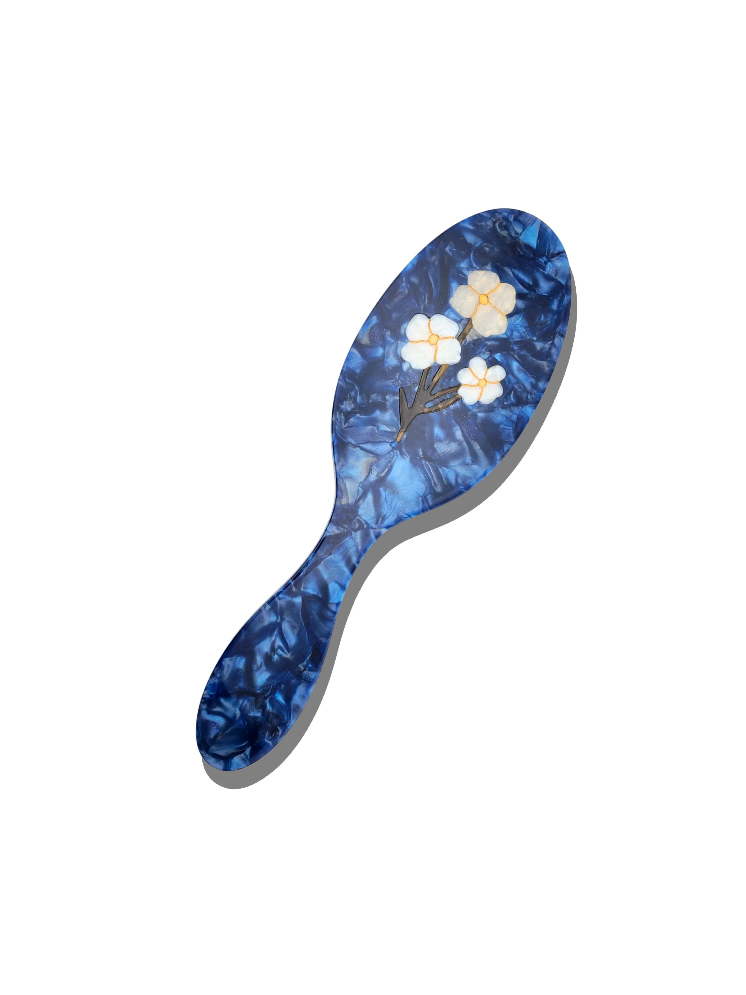 Hand-painted Vintage Flowers Amazing Hair Day Brush | Eco-Friendly