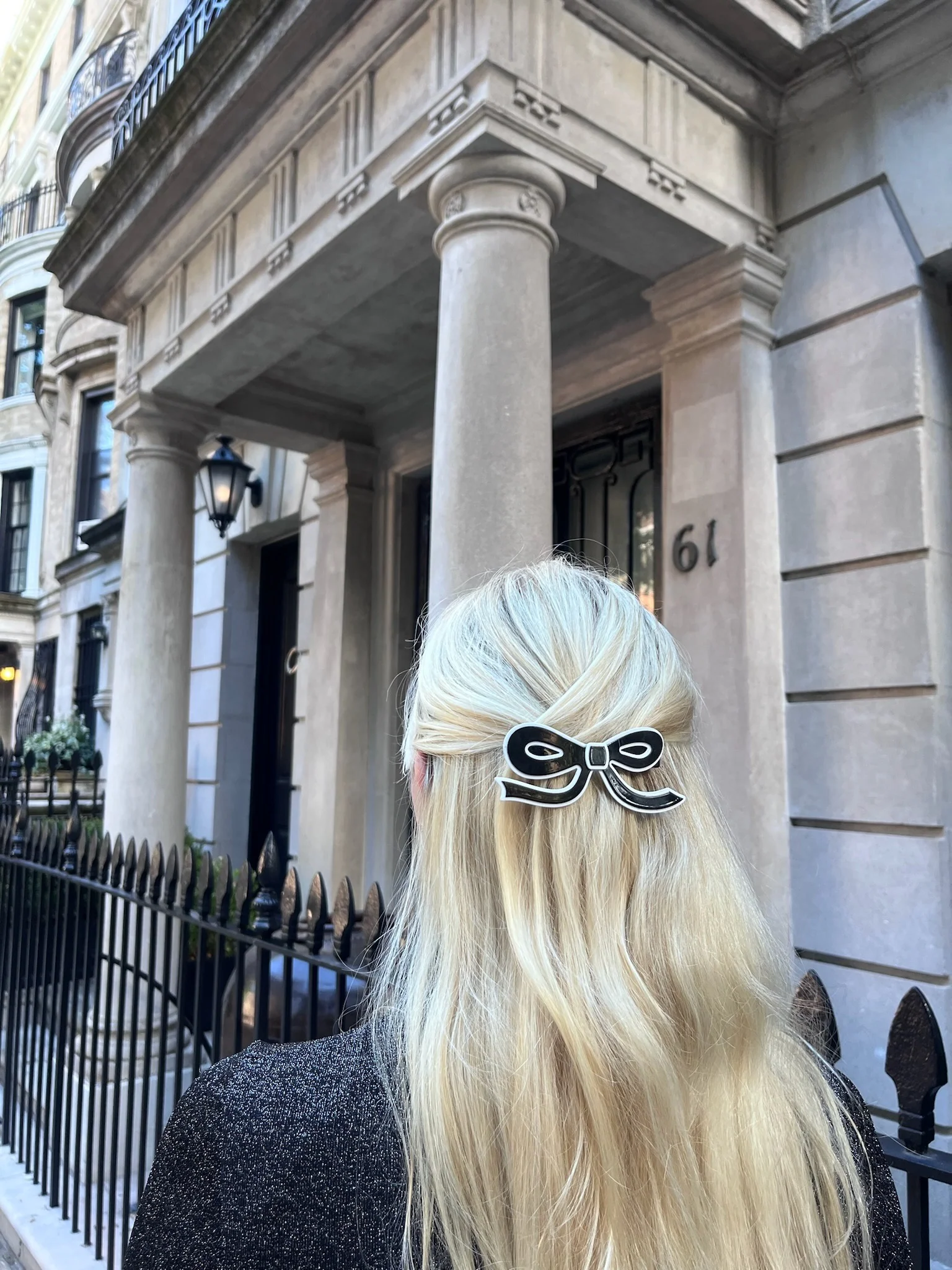 Handmade Acetate Bow French Barrette Clip | Eco-Friendly - Image 3