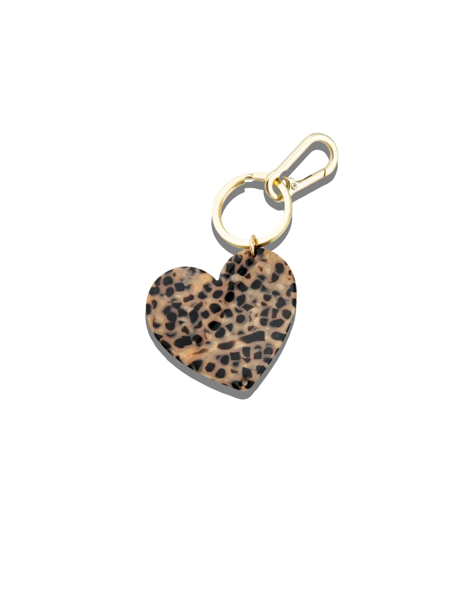 Handmade Heart Bag Charm + Keychain | Eco-Friendly - Image 3