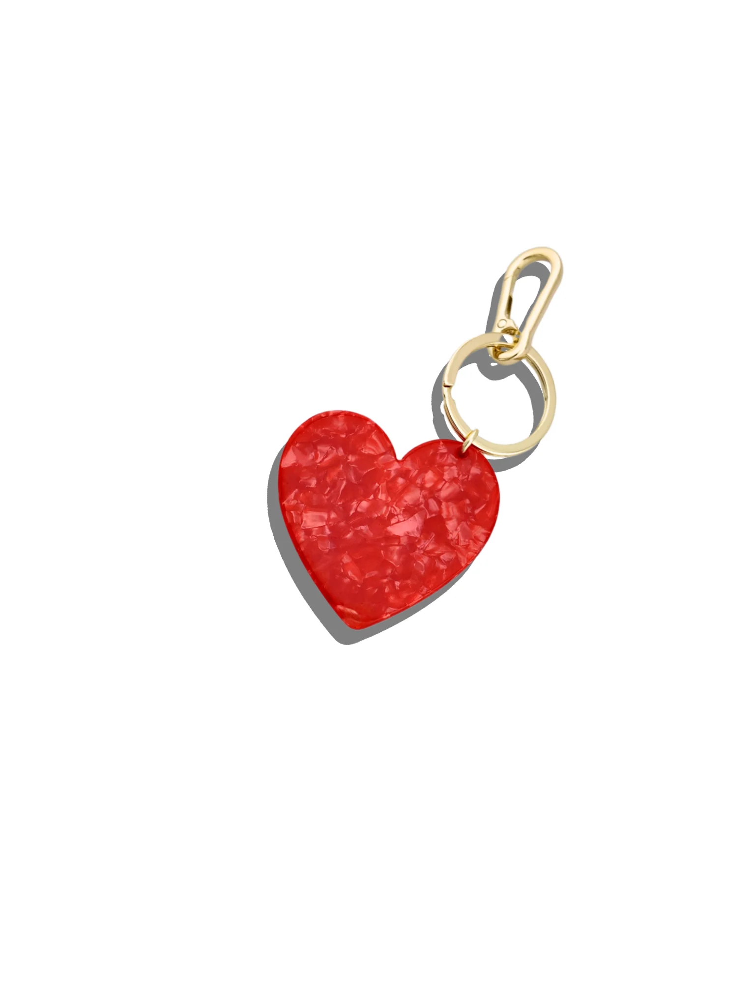 Handmade Heart Bag Charm + Keychain | Eco-Friendly - Image 6