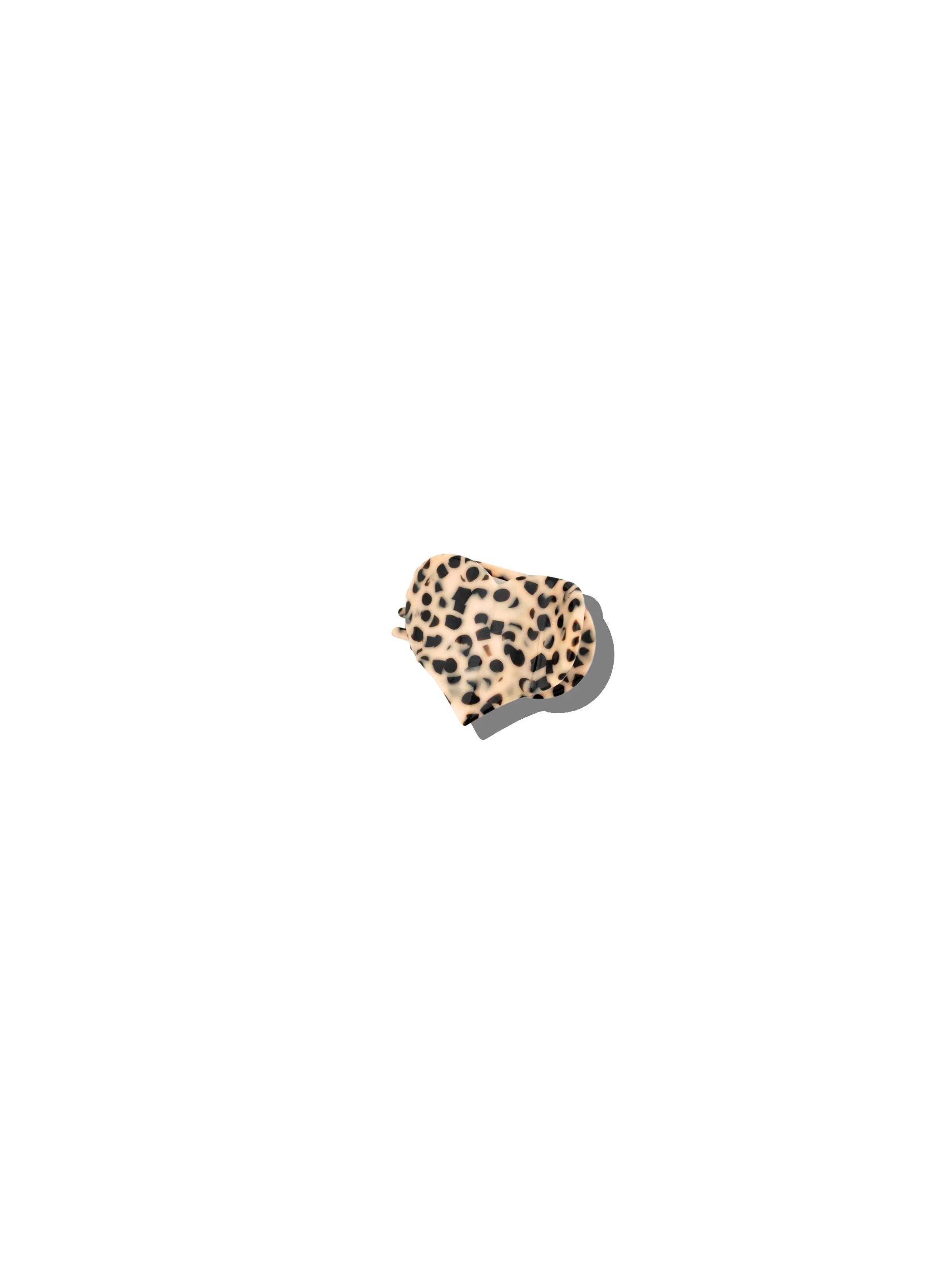 Handmade Mini Heart Lay Down Claw Clip | Eco-Friendly - Image 5