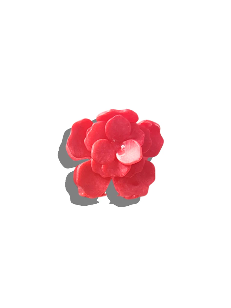 Handmade Origami Gardenia Flower Claw Hair Clip - Image 15