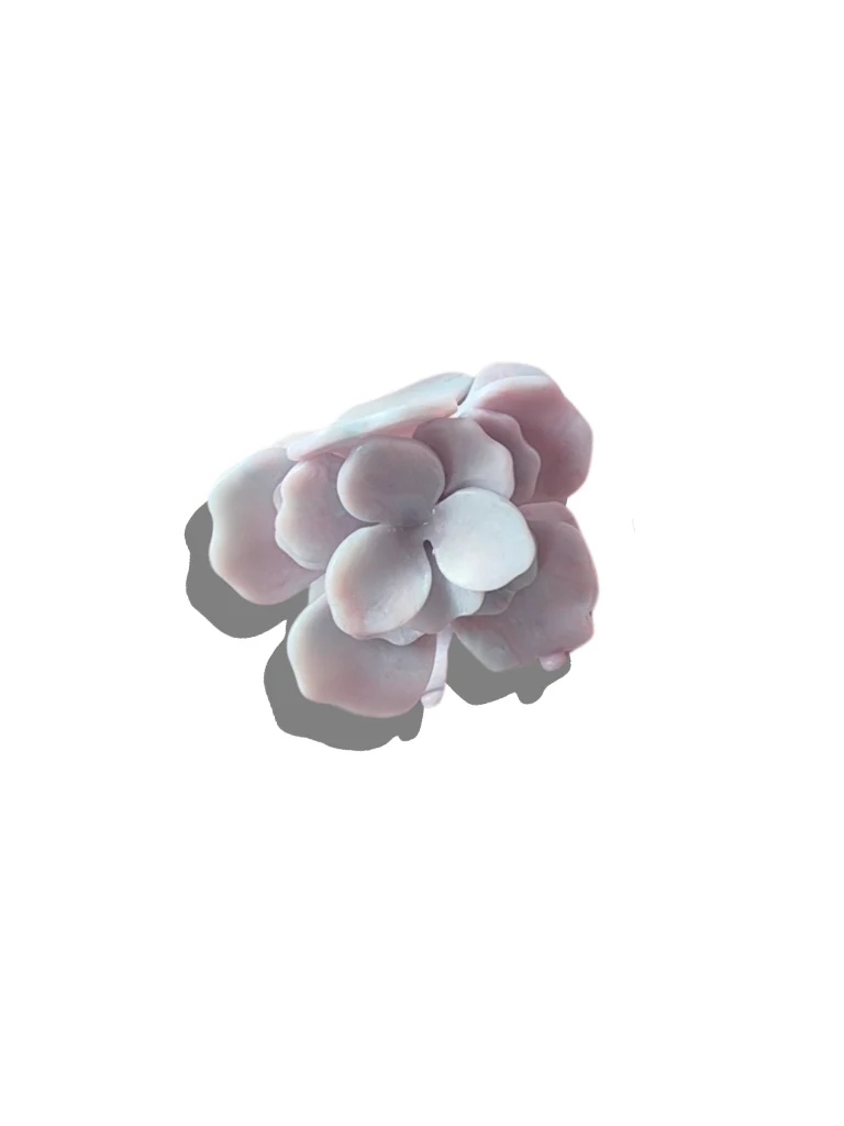 Handmade Origami Gardenia Flower Claw Hair Clip - Image 8