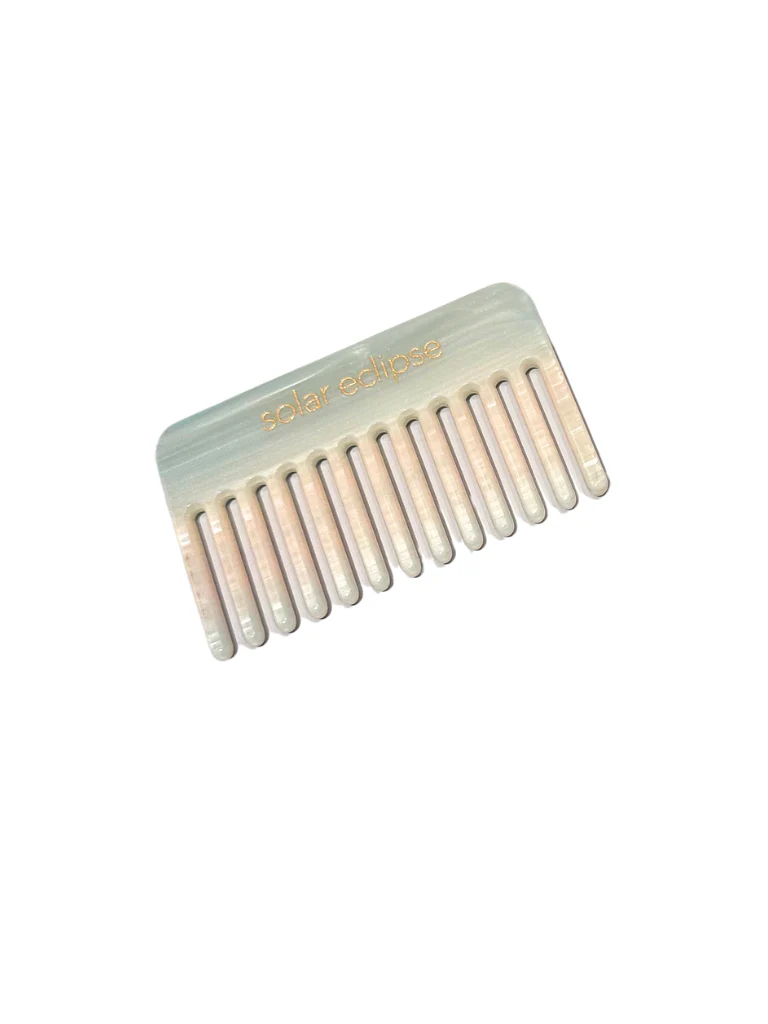 Pocket Size Wide Tooth Acetate Hair Comb | Eco-Friendly - Image 10