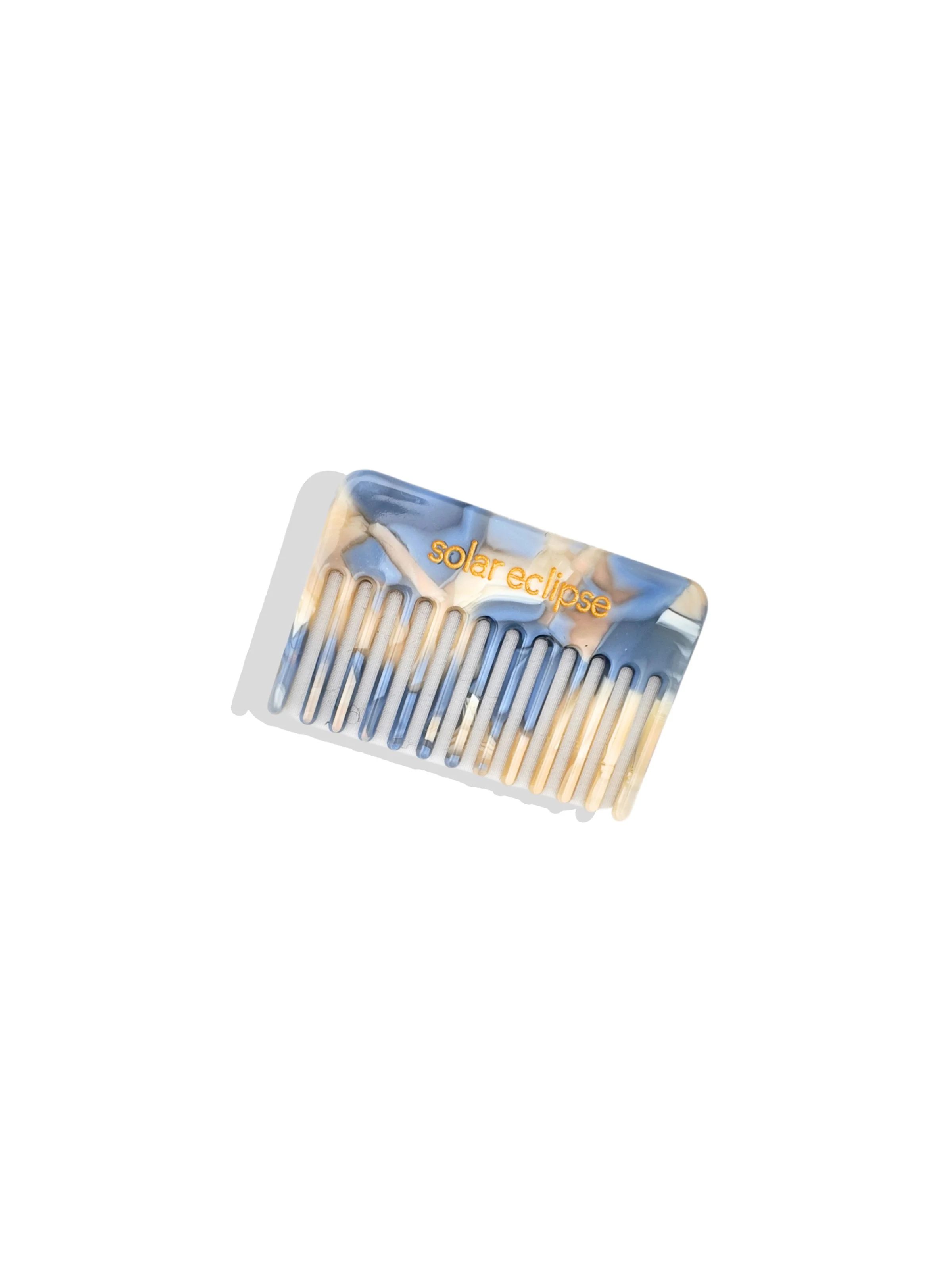 Pocket Size Wide Tooth Acetate Hair Comb | Eco-Friendly - Image 11