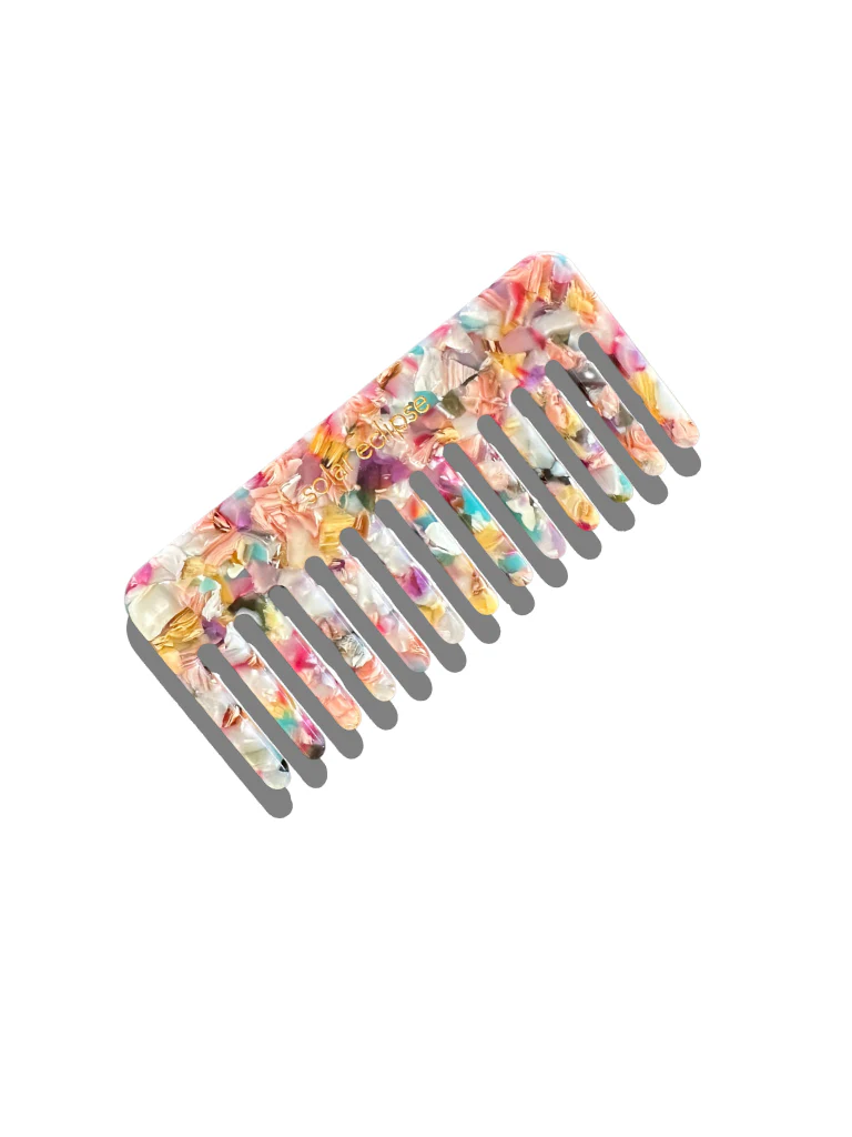 Detangling Wide Tooth Hair Comb | Eco-Friendly Acetate - Image 3