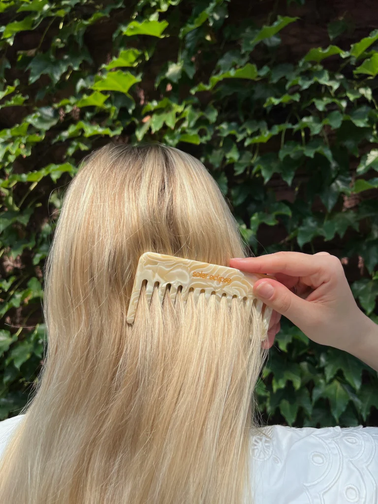 Detangling Wide Tooth Hair Comb | Eco-Friendly Acetate - Image 6